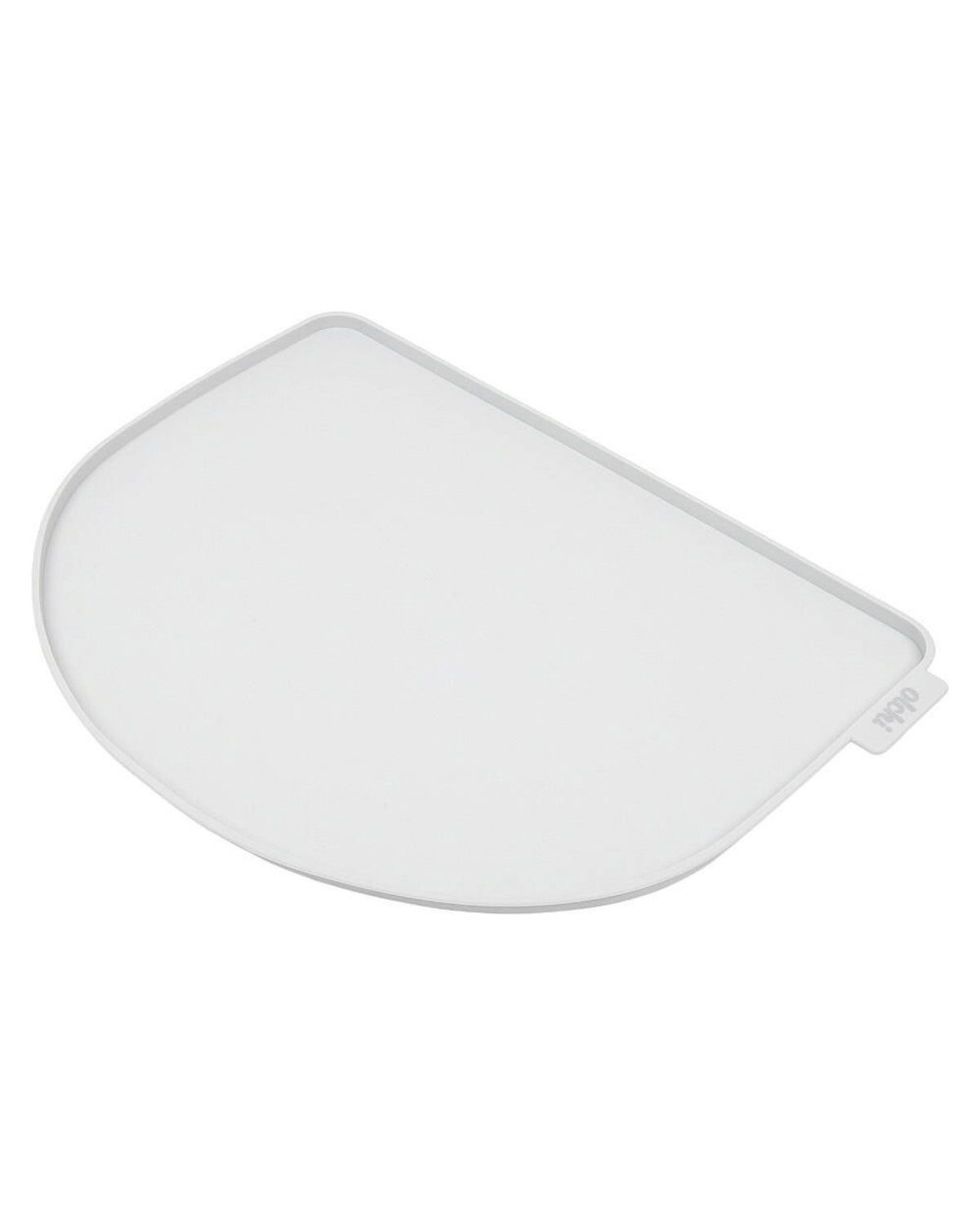Kenarlı Gri Köpek ve Kedi Mama Kabı Altlığı Olchi Safe Place Mat