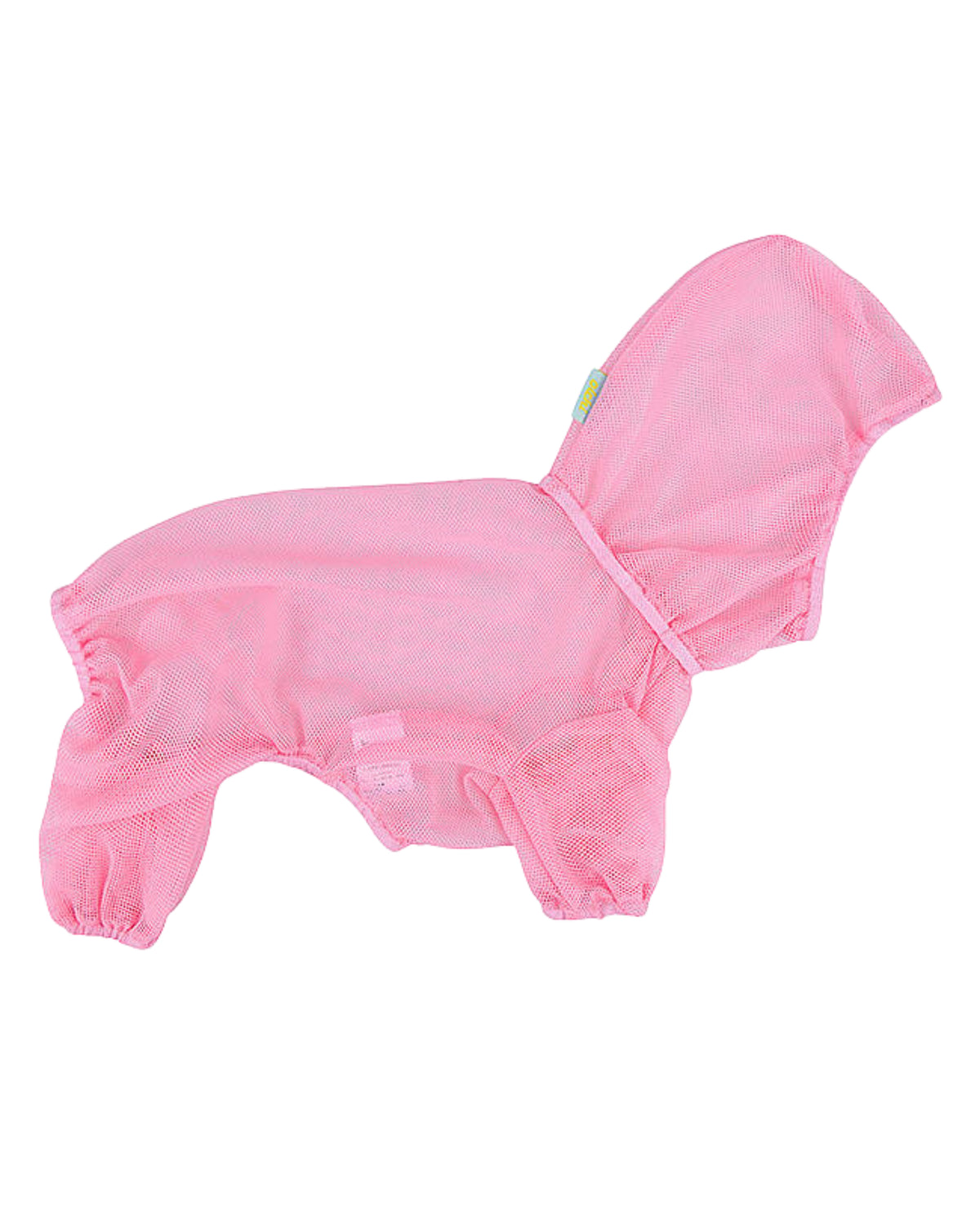 Kene ve Böceklere Karşı Koruyucu File Köpek Tulumu Sarı Olchi Bug Shield Mesh Suit