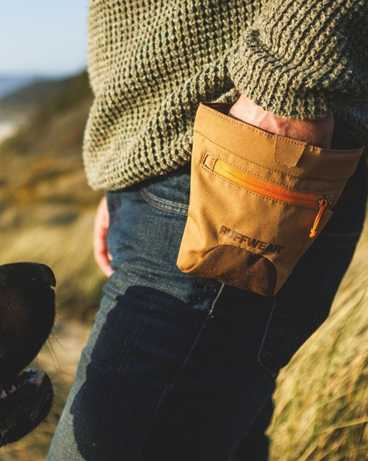 Köpek Ödül Çantası Ruffwear Treat Trader Gri