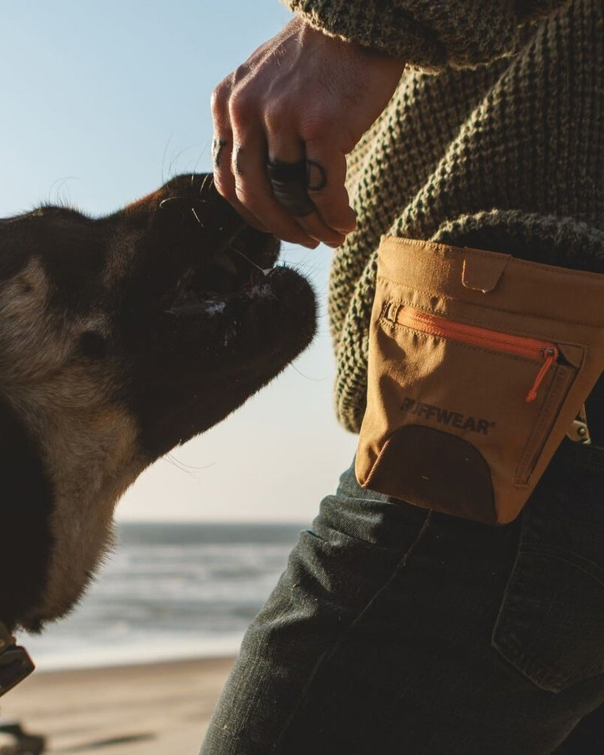 Köpek Ödül Çantası Ruffwear Treat Trader Gri