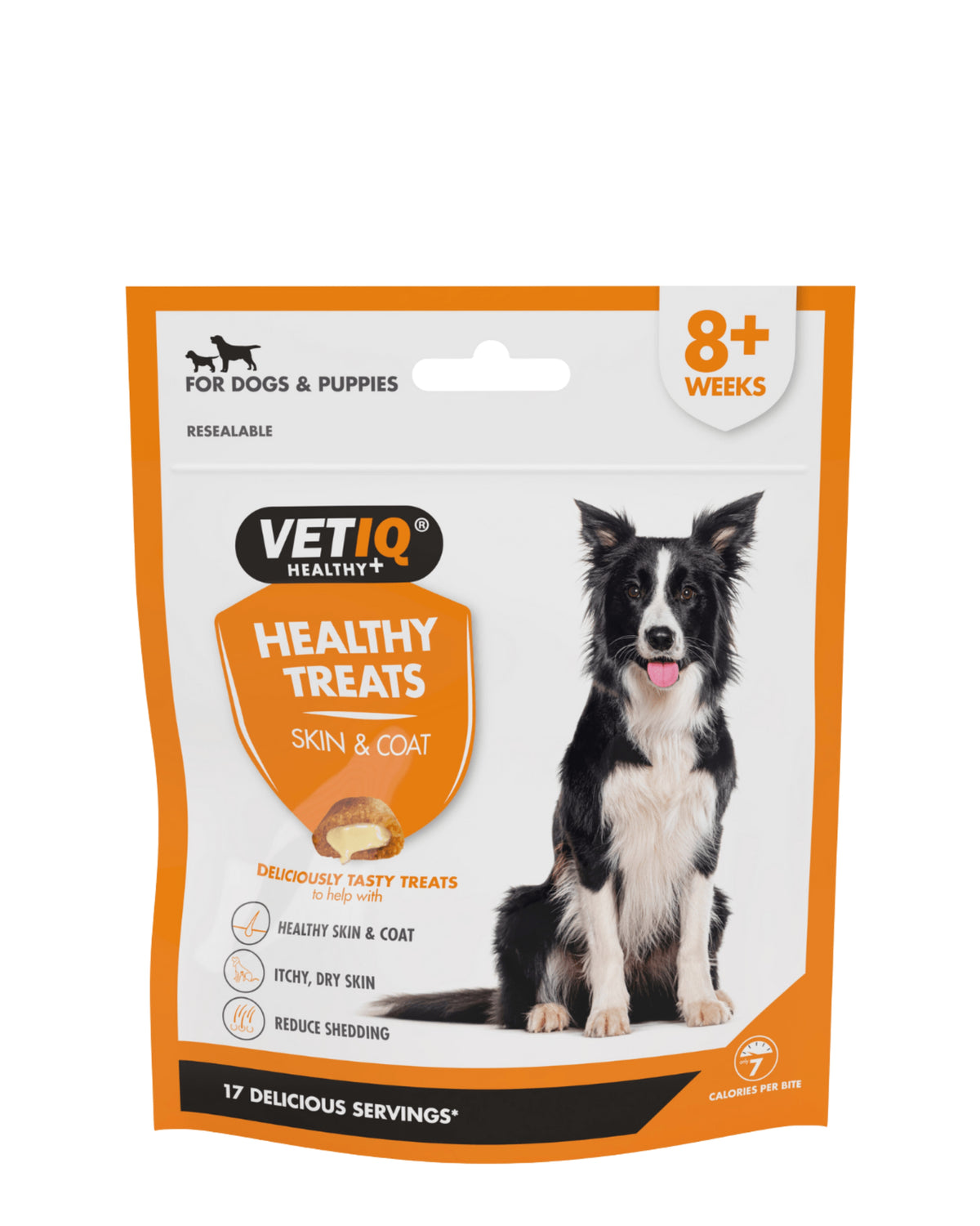 Köpekler İçin Deri ve Tüy Bakım Ödülü VetIQ Healthy Treats Skin & Coat 70 g