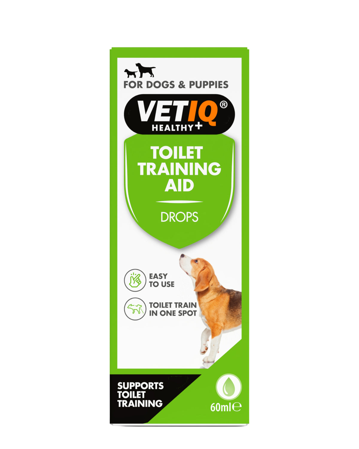 Köpekler İçin Tuvalet Eğitim Damlası VetIQ Toilet Training Aid 60 ml