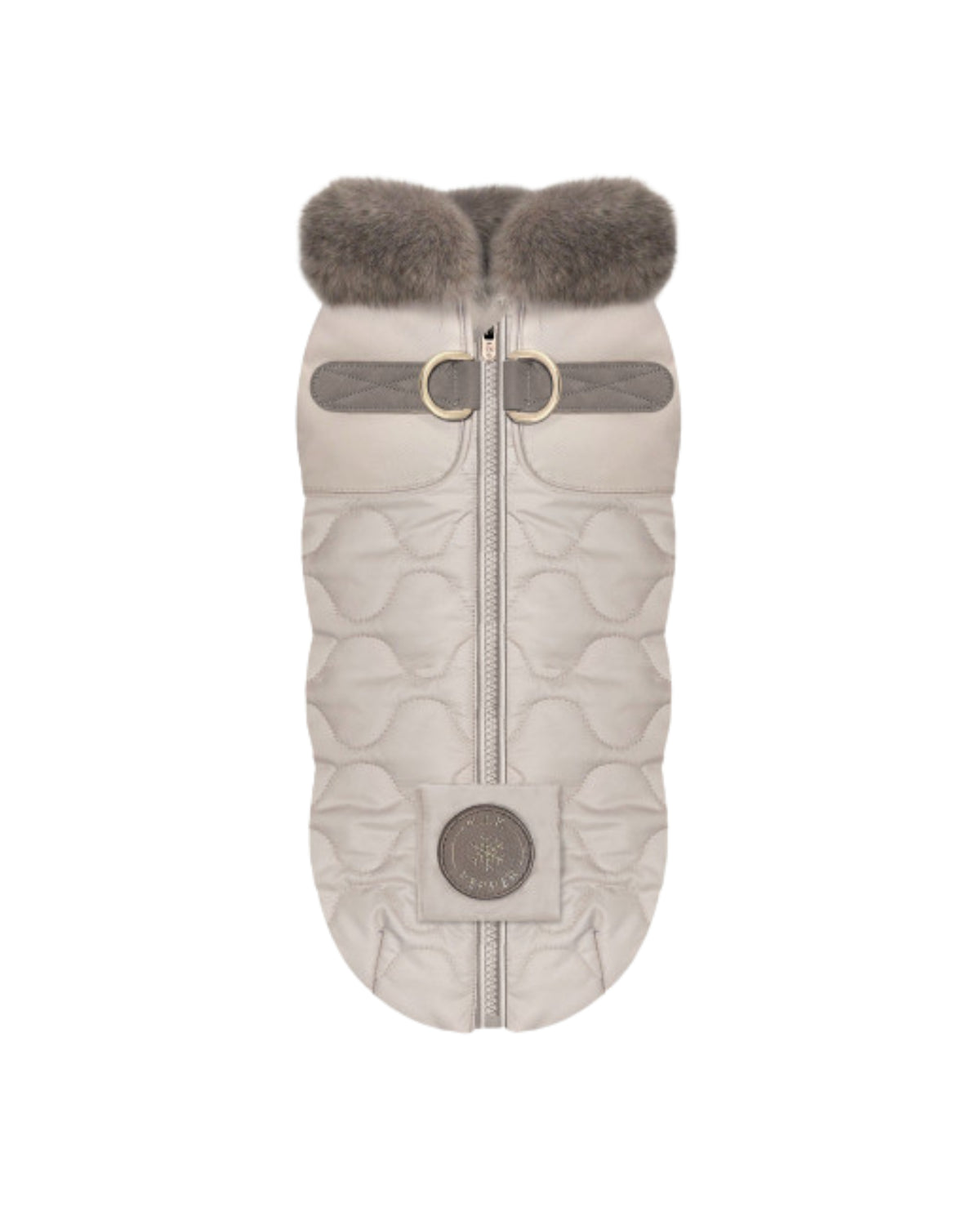 Koşum Takımlı Kapitone Köpek Montu Milk&Pepper Agatha Harness Down Jacket