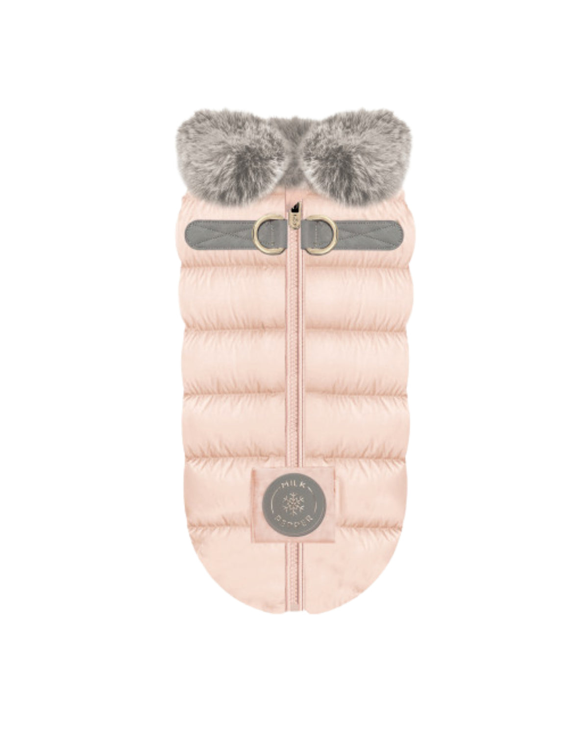 Koşum Takımlı Kapitone Köpek Montu Milk&Pepper Faustine Harness Down Jacket