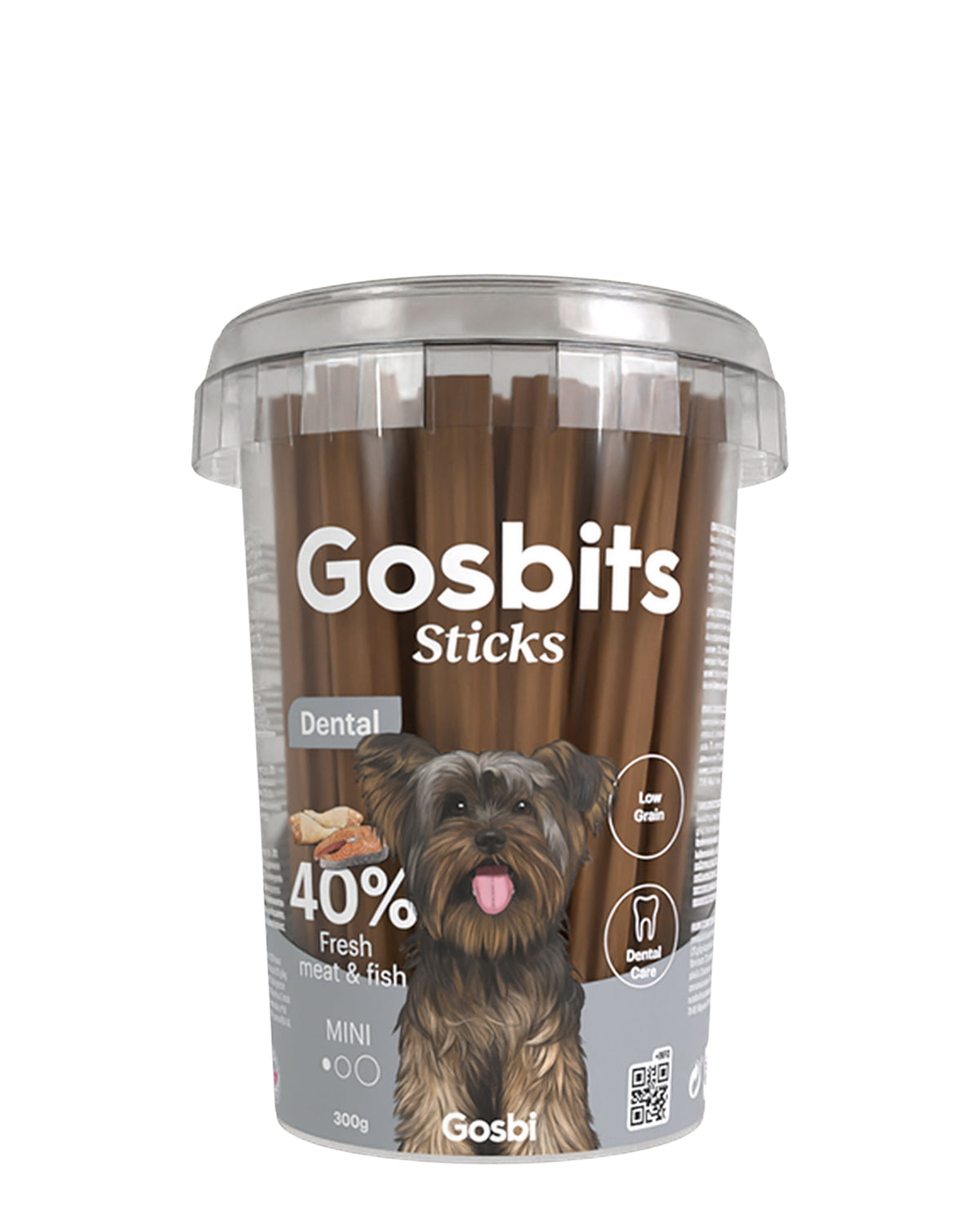 Küçük Irk Köpekler İçin Diş Bakım Çubuğu Gosbi Gosbits Sticks Dental Mini