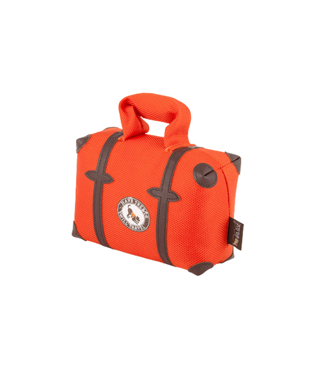 Bavul Figürlü Sesli Turuncu Peluş Köpek Oyuncağı P.L.A.Y. Globetrotter Pack and Snack Suitcase