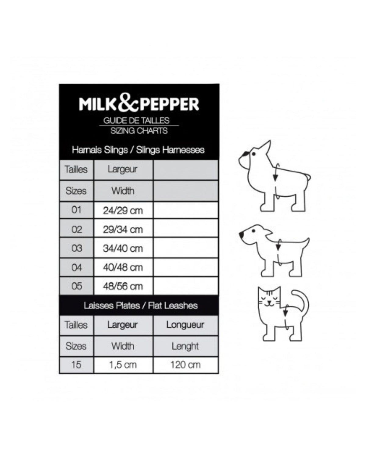 Kumaş Köpek Göğüs Tasması Milk&Pepper Uluru Slings Harness