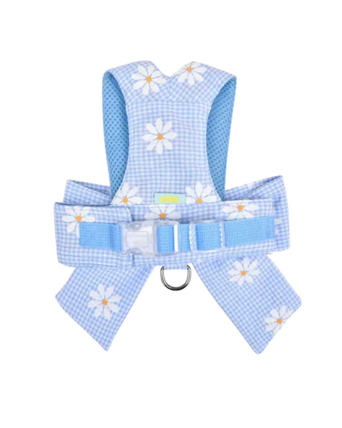 Kurdeleli Yelek Tipi Açık Mavi Köpek Göğüs Tasması Olchi Candy Ribbon Harness
