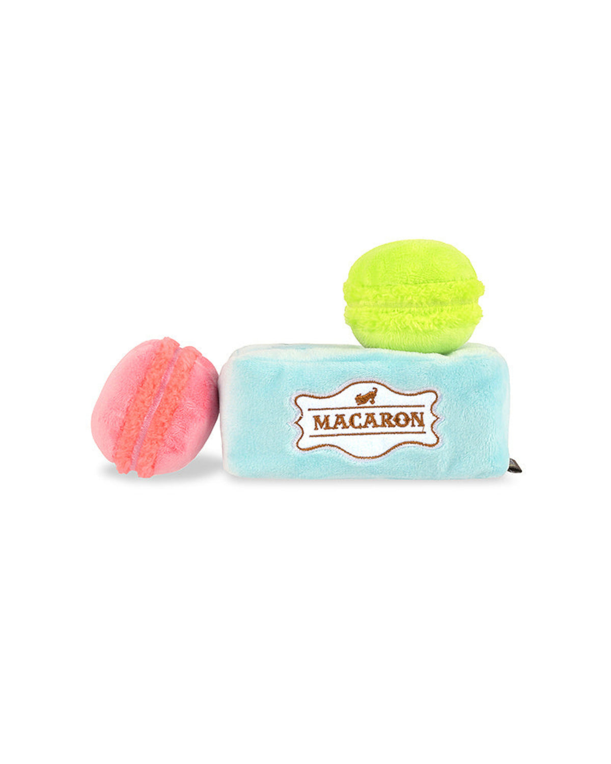 Kutuya Saklanan Makaron Kurabiyeli Hışırtılı Sesli Mini Peluş Köpek Oyuncağı P.L.A.Y. Pup Cup Cafe Mutt-a-rons