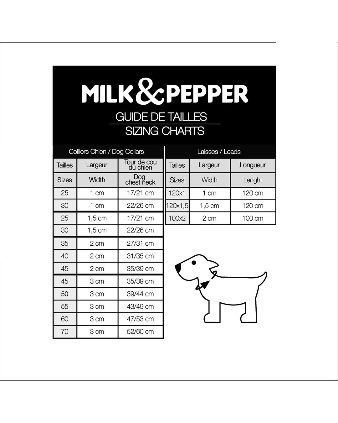 Örgü Köpek Gezdirme Kayışı Milk&Pepper Imoca Lead