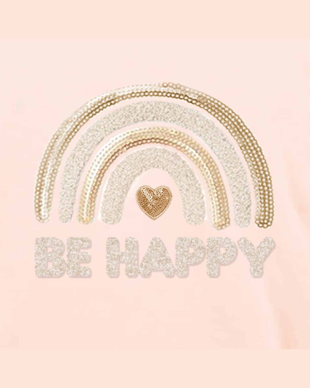 Be Happy İşlemeli Köpek Tişörtü Milk&Pepper Azumi T-shirt Pembe