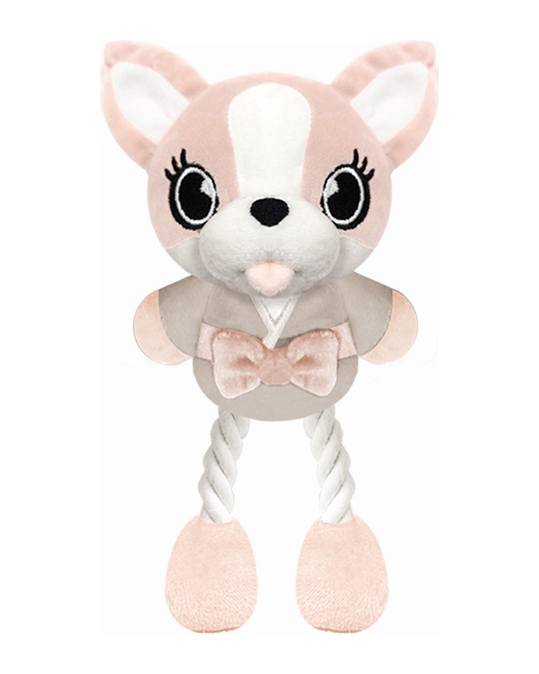Kimonolu Peluş Chihuahua Köpek Oyuncağı Milk&Pepper Nori Toy Pembe