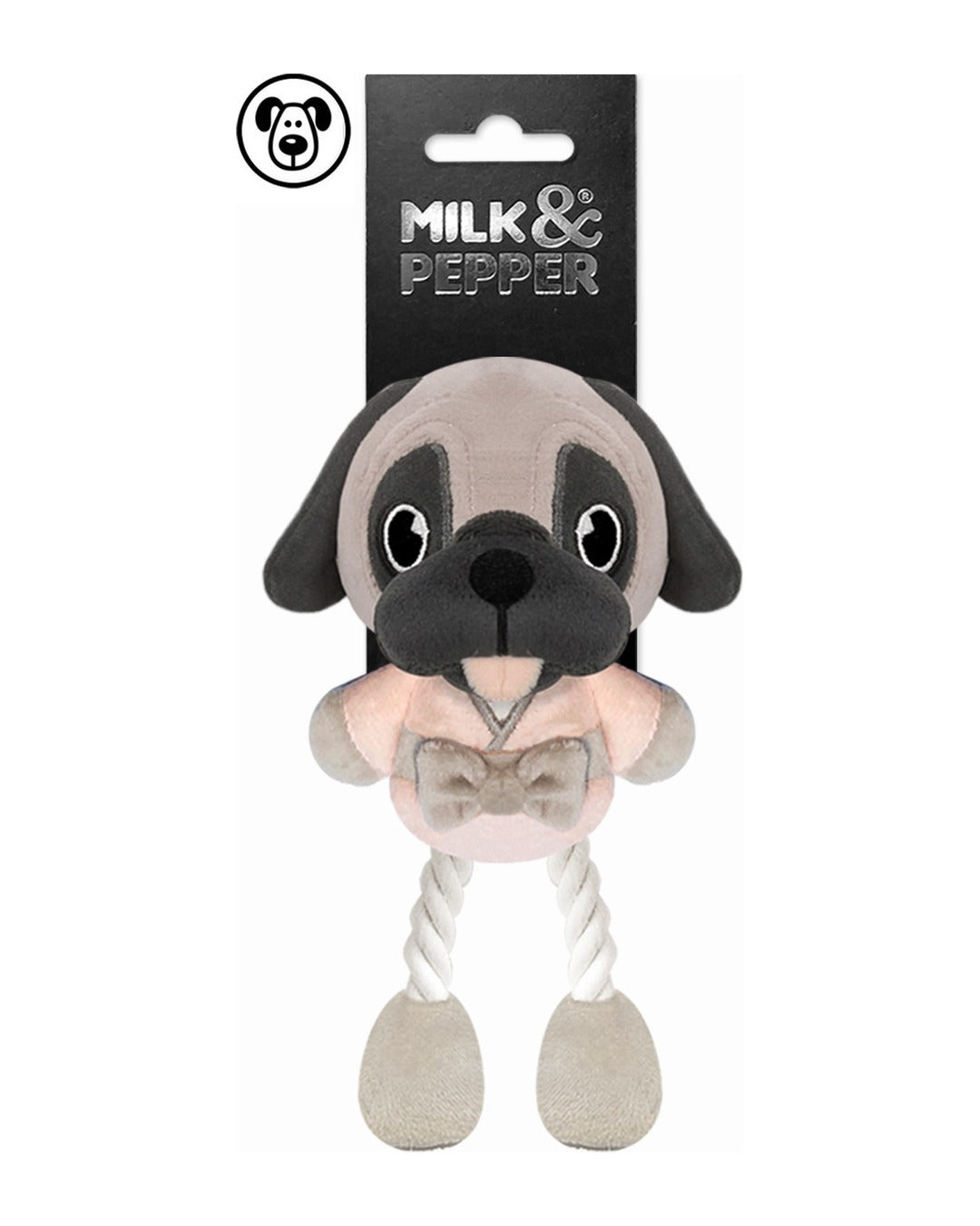 Kimonolu Peluş Pug Köpek Oyuncağı Milk&Pepper Saki Toy