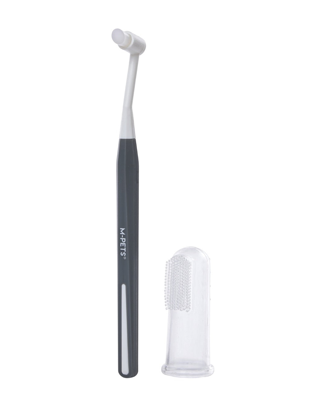 Köpek Diş Fırçası Seti 2'li 360° ve Hassas Fırça M-Pets Dental Toothbrush Set 2 pcs