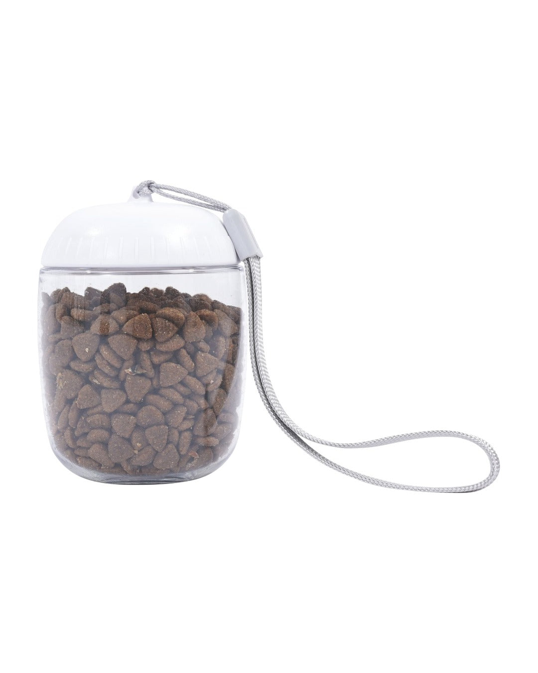 Köpek Seyahat Suluğu 600 ml Mama ve Poşet Bölmeli 3'ü 1 Arada Mavi M-Pets On the Road Blue Mist