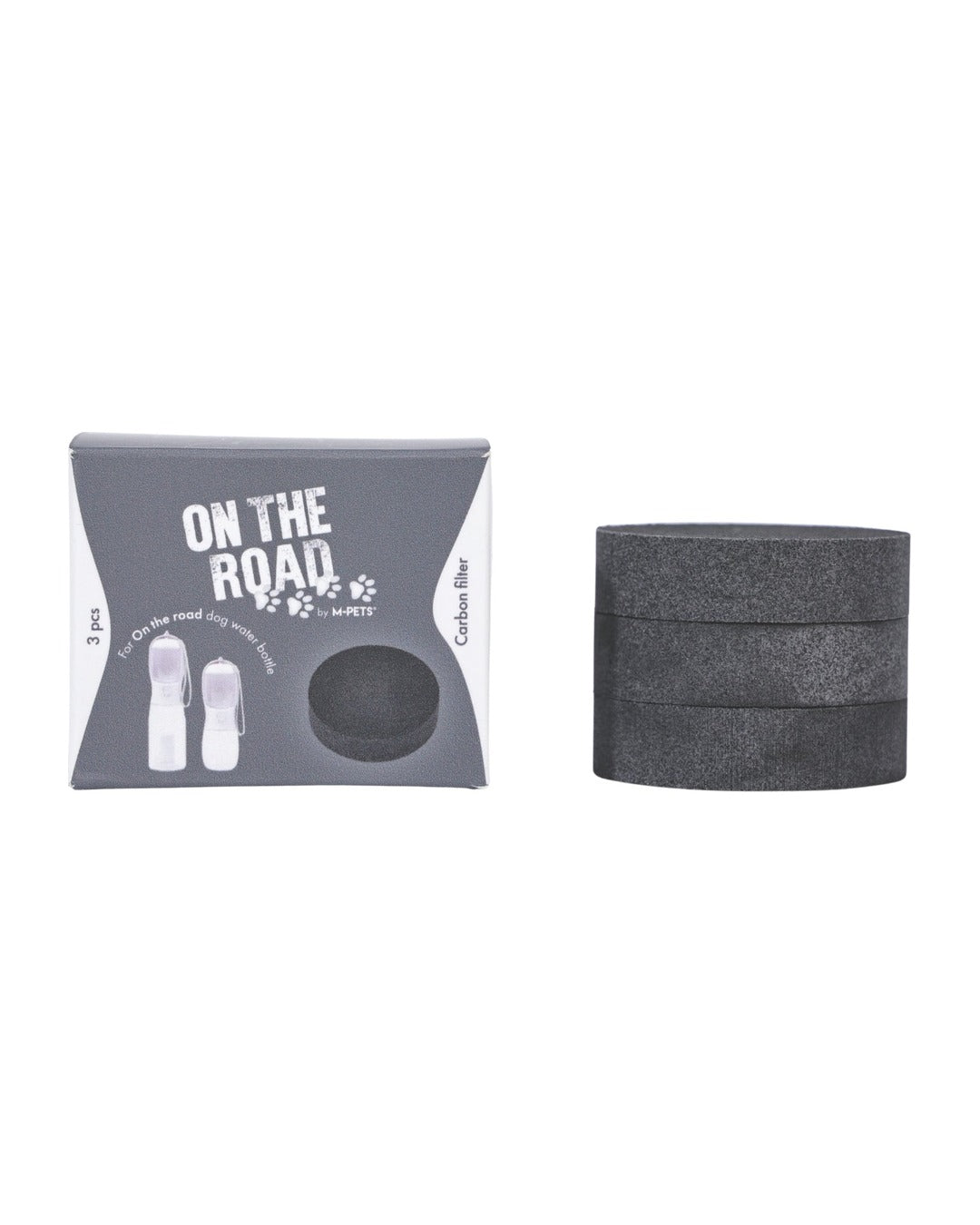 Seyahat Suluğu Yedek Karbon Filtre 3'lü M-Pets On the Road Carbon Filter