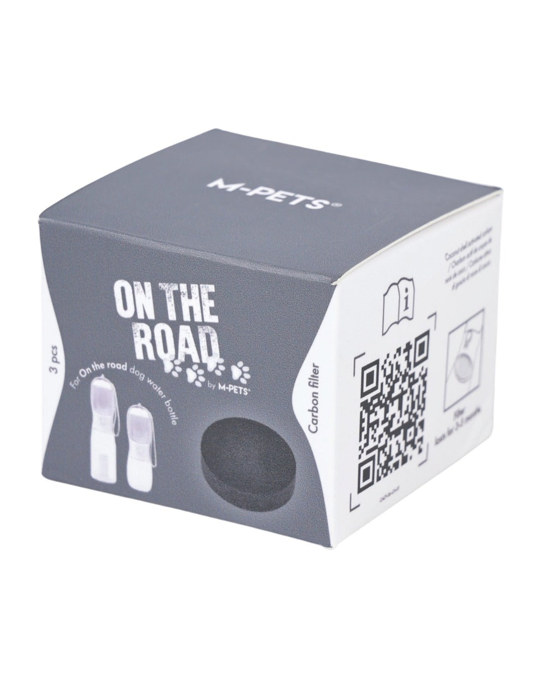 Seyahat Suluğu Yedek Karbon Filtre 3'lü M-Pets On the Road Carbon Filter