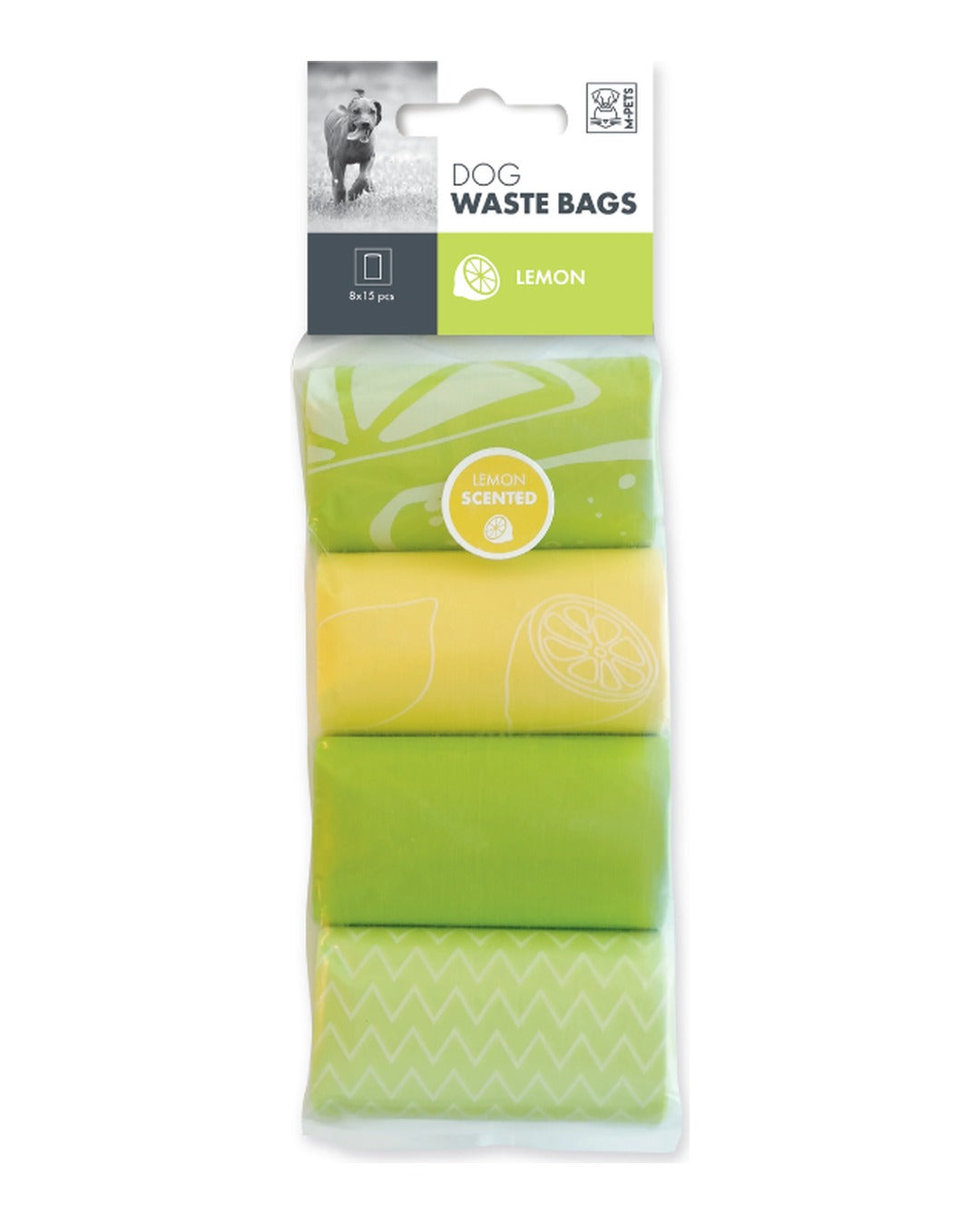 Limon Kokulu Köpek Kaka Poşeti M-Pets Dog Waste Bags Lemon Scented
