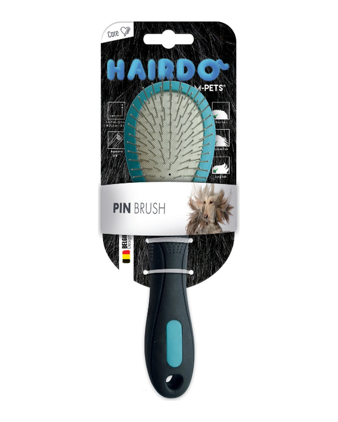 M-Pets Hairdo Pin Brush ambalaj