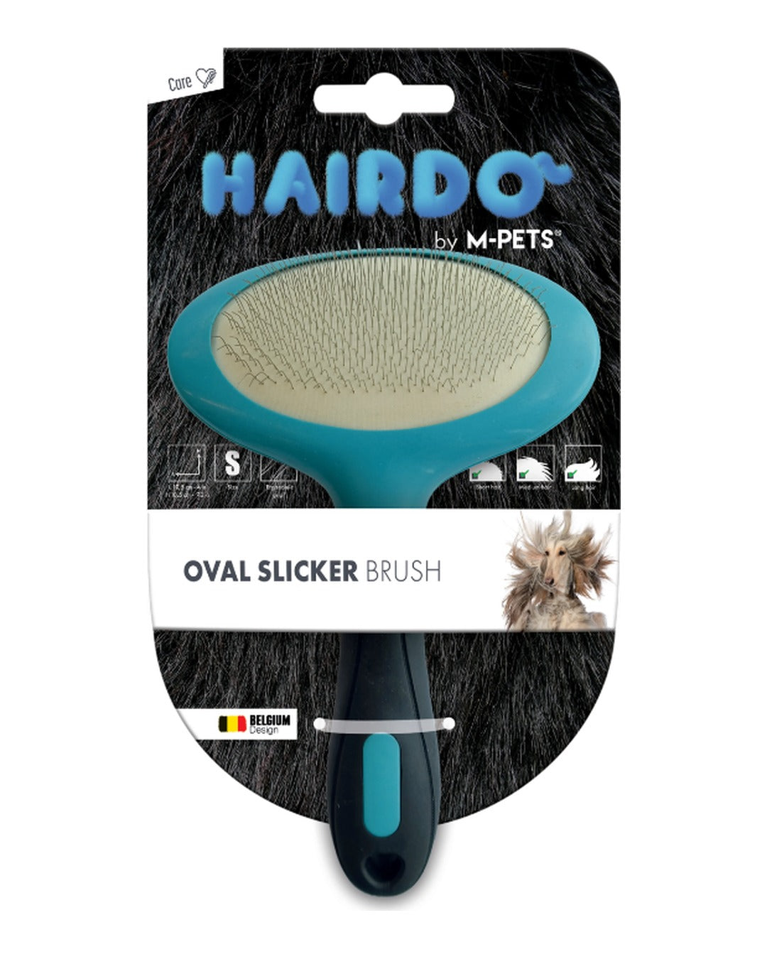 M-Pets Hairdo Oval Slicker S beden ambalaj