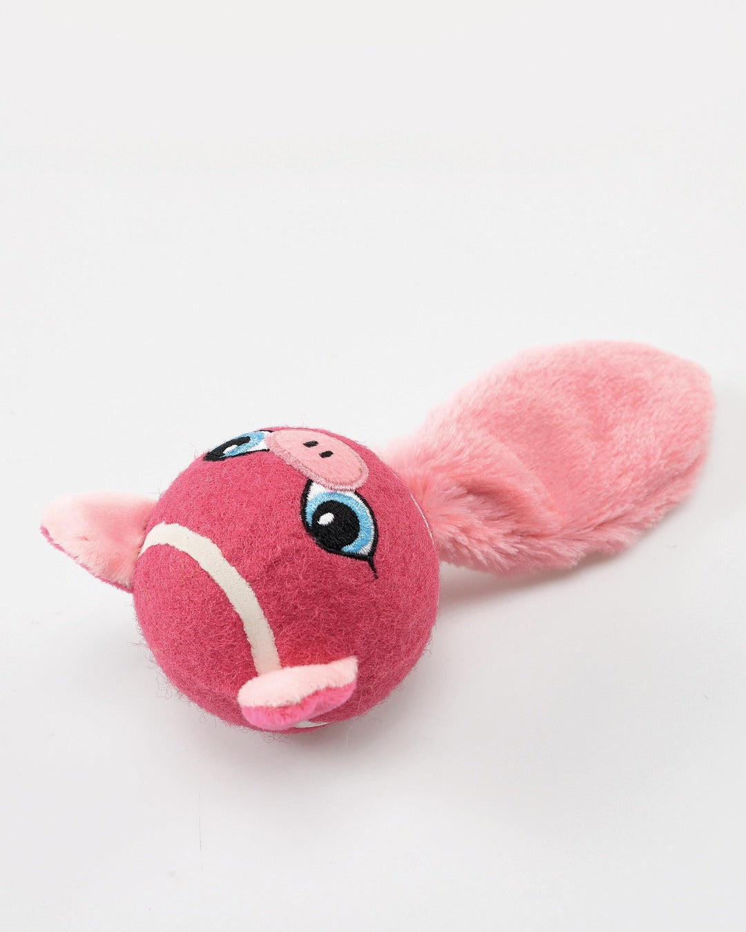 Pembe domuzcuk köpek oyuncağı hışırtılı kuyruk