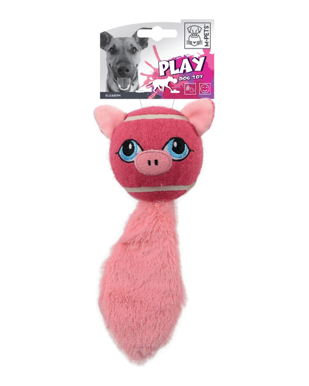 M-Pets Play Dog Toy Elizabeth ambalaj