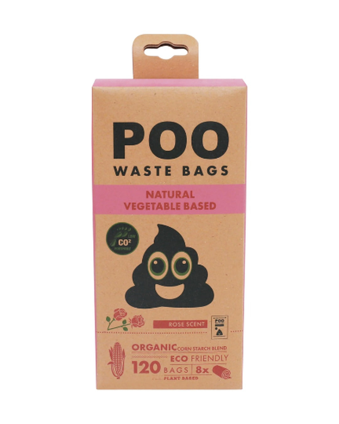M-Pets POO gül kokulu kaka poşeti kutu önden