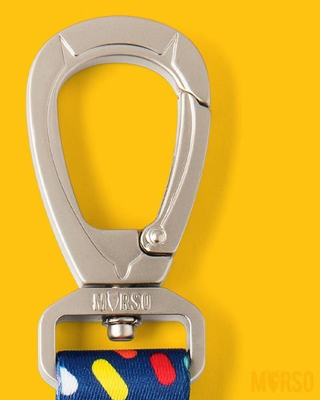 Ayarlanabilir Lacivert Rengarenk Desenli Köpek Araç Emniyet Kemeri Morso Color Invaders Safety Belt