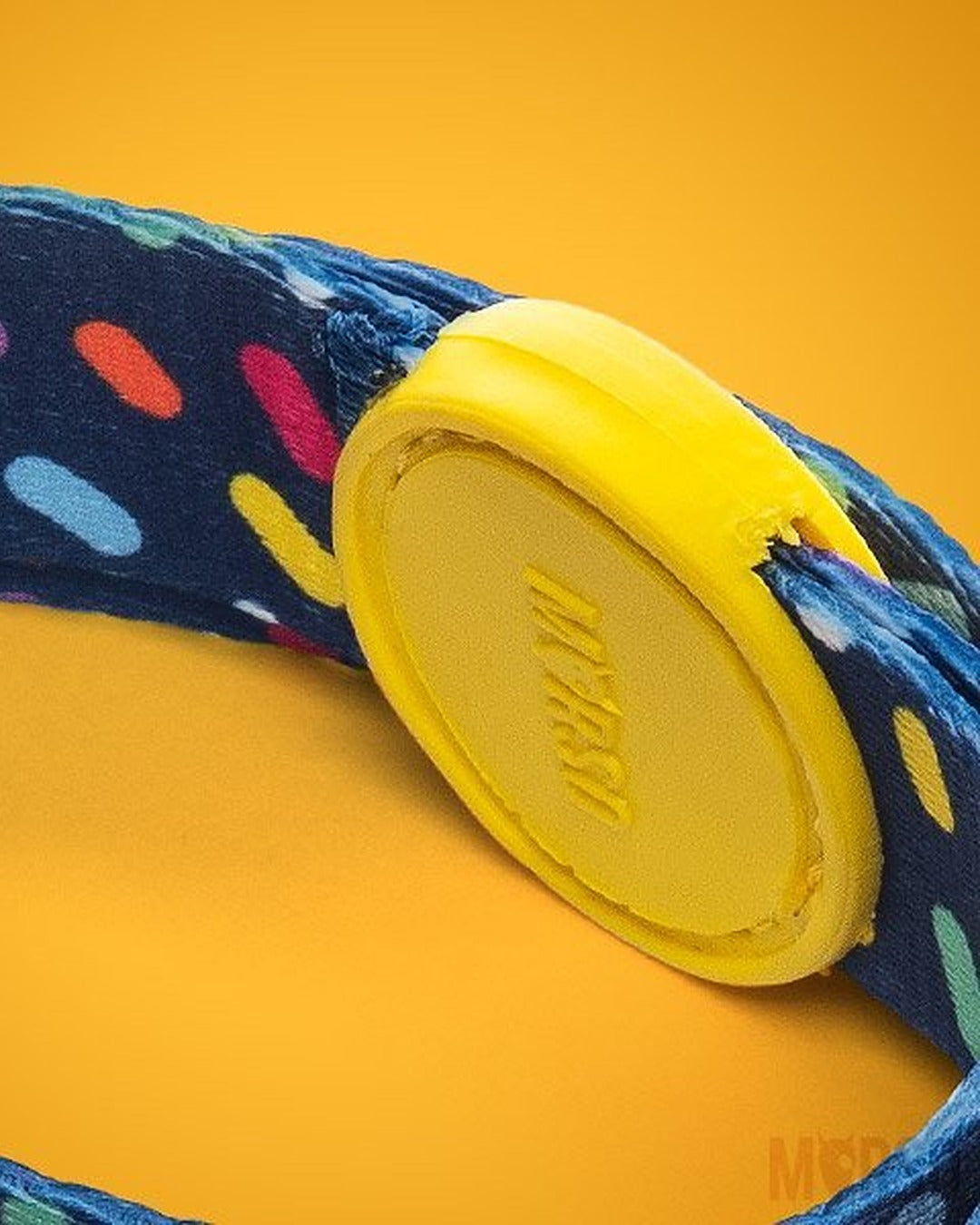 Ayarlanabilir Lacivert Rengarenk Desenli Köpek Araç Emniyet Kemeri Morso Color Invaders Safety Belt