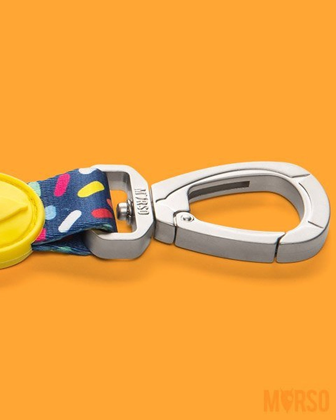 Ayarlanabilir Lacivert Rengarenk Desenli Köpek Araç Emniyet Kemeri Morso Color Invaders Safety Belt