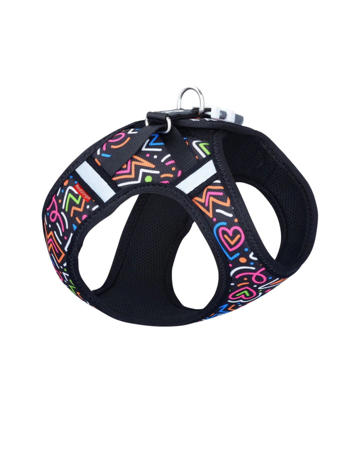 Nefes Alan File Köpek Göğüs Tasması Red Dingo Mesh Harness