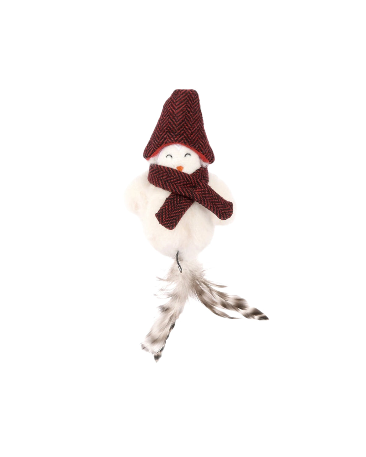 Organik Kedi Nanesi Dolgulu Tüylü Kuş Figürlü Kedi Oyuncağı P.L.A.Y. Feline Frenzy Chirpy Birdie