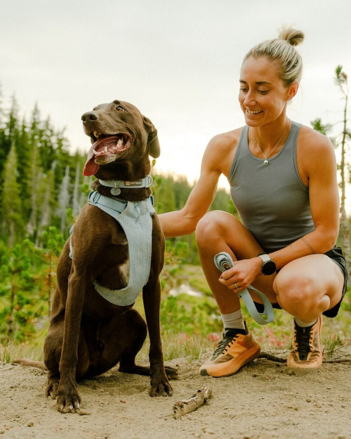 Örme Köpek Gezdirme Kayışı Ruffwear Front Range Flex
