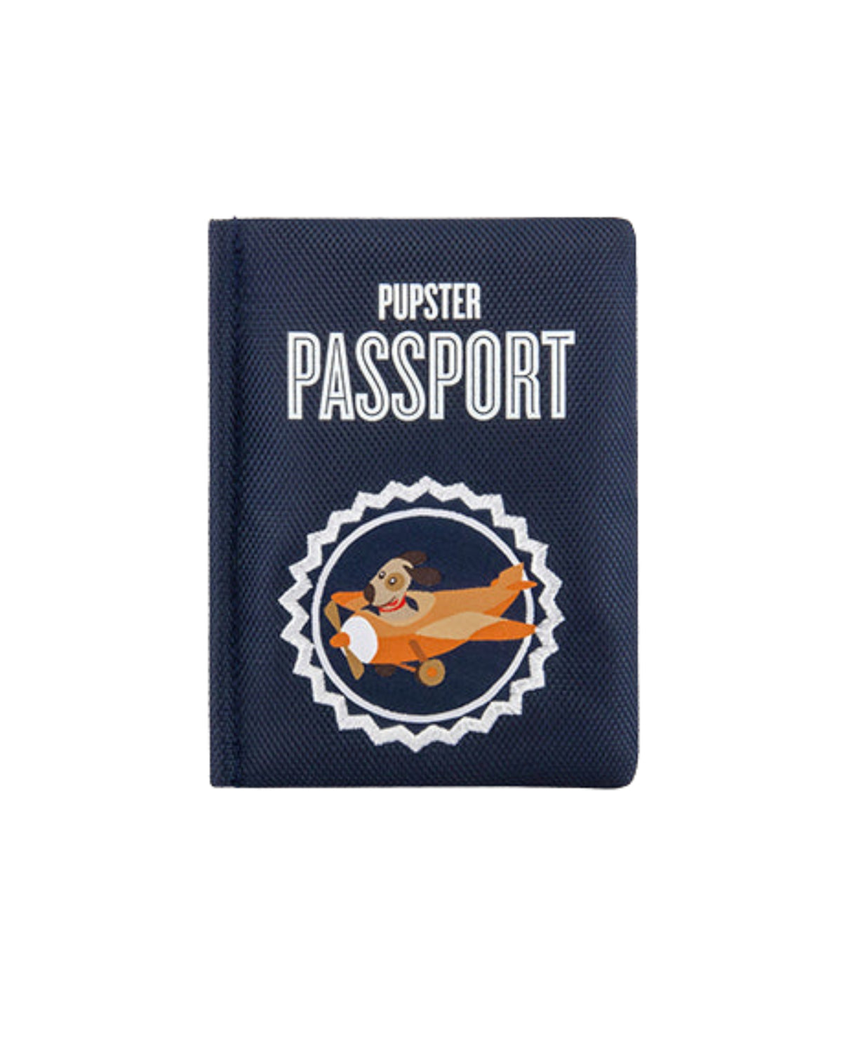 Pasaport Figürlü Hışırtılı Sesli Peluş Köpek Oyuncağı P.L.A.Y. Globetrotter Pupster Passport