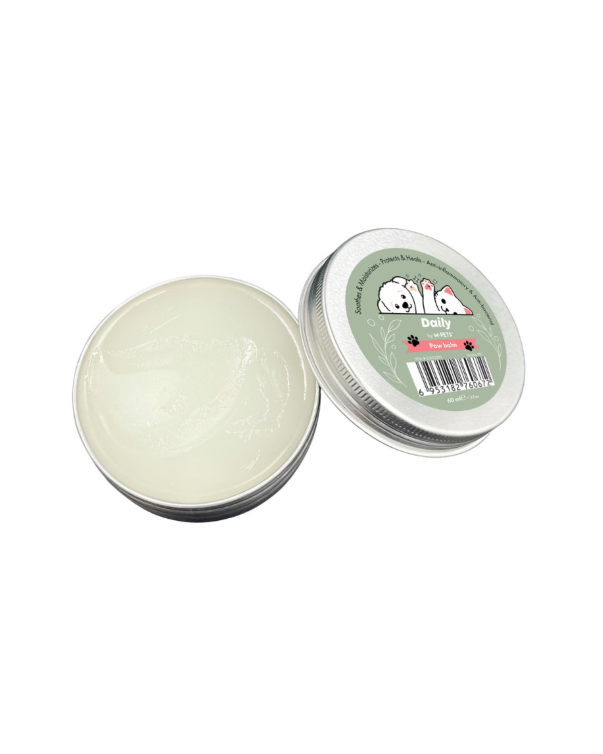 Pati Balsamı Doğal Bitki Özlü Kedi ve Köpek M-Pets Daily Paw Balm
