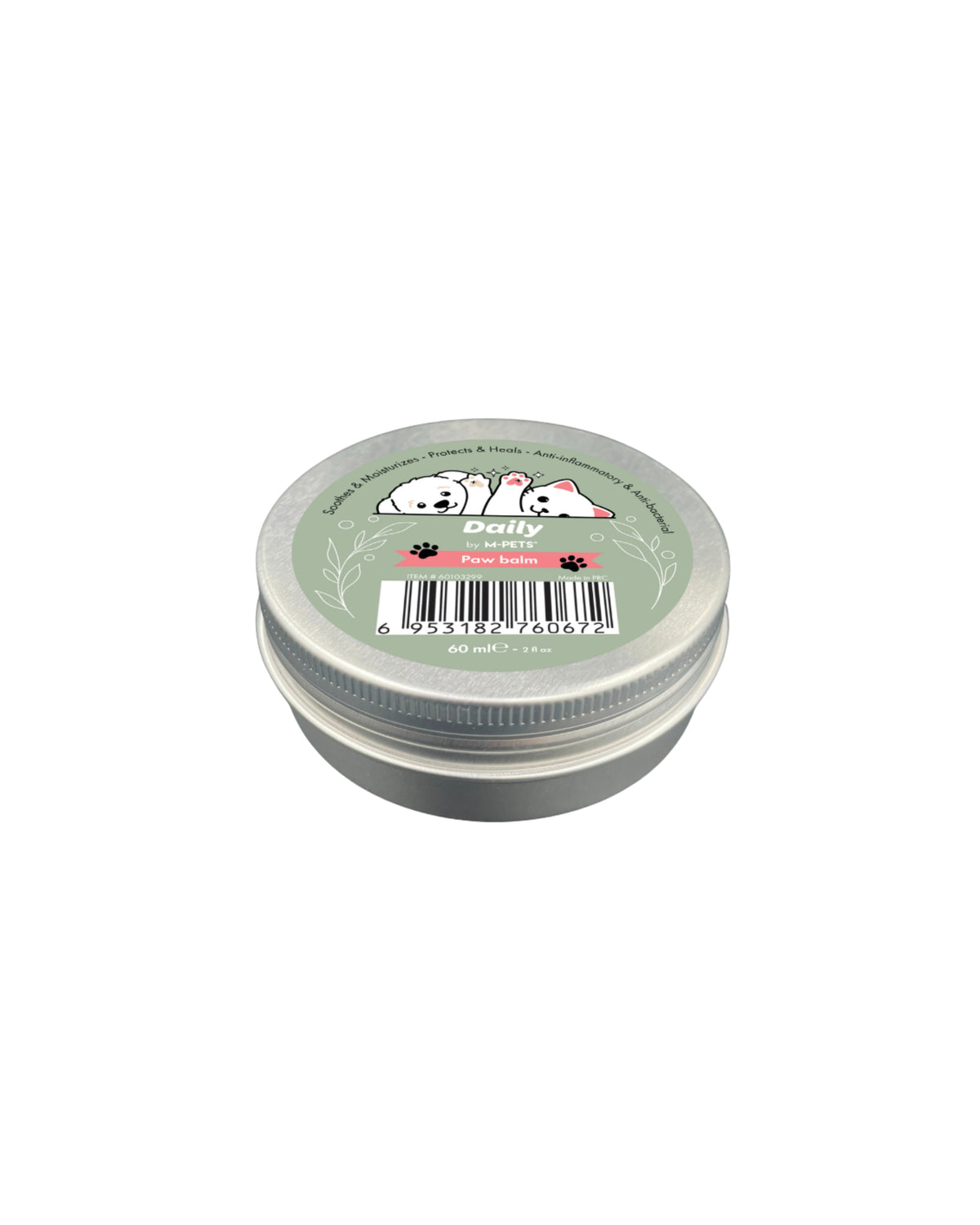Pati Balsamı Doğal Bitki Özlü Kedi ve Köpek M-Pets Daily Paw Balm