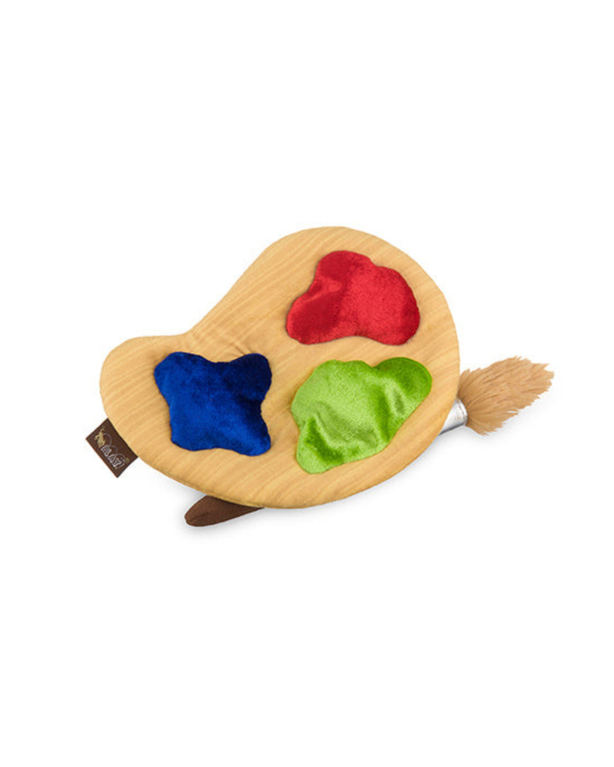 Resim Paleti Figürlü Fırçalı Hışırtılı Sesli Peluş Köpek Oyuncağı P.L.A.Y. Back to School Puppy’s Palette