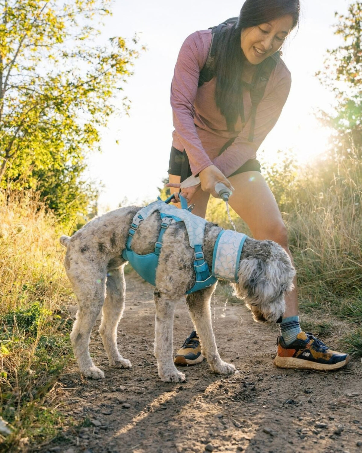 Serinletici Köpek Göğüs Tasması Ruffwear Swamp Cooler