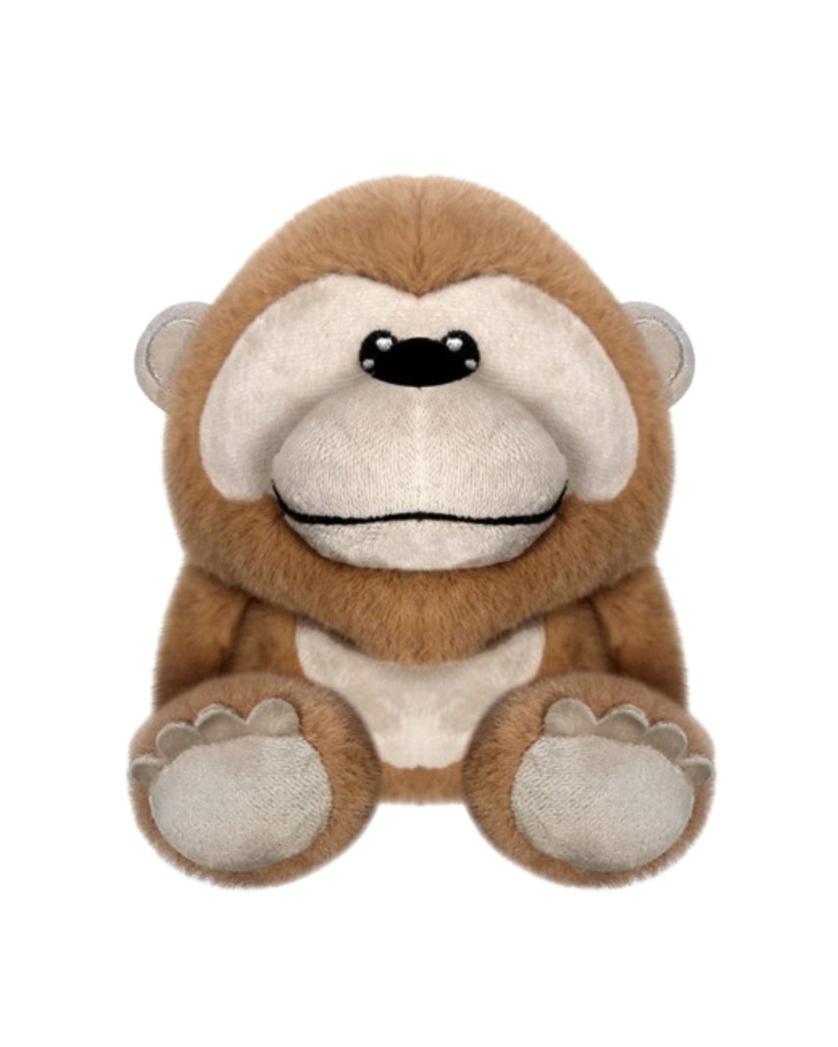 Sesli Peluş Orangutan Köpek Oyuncağı Milk&Pepper Sari Toy