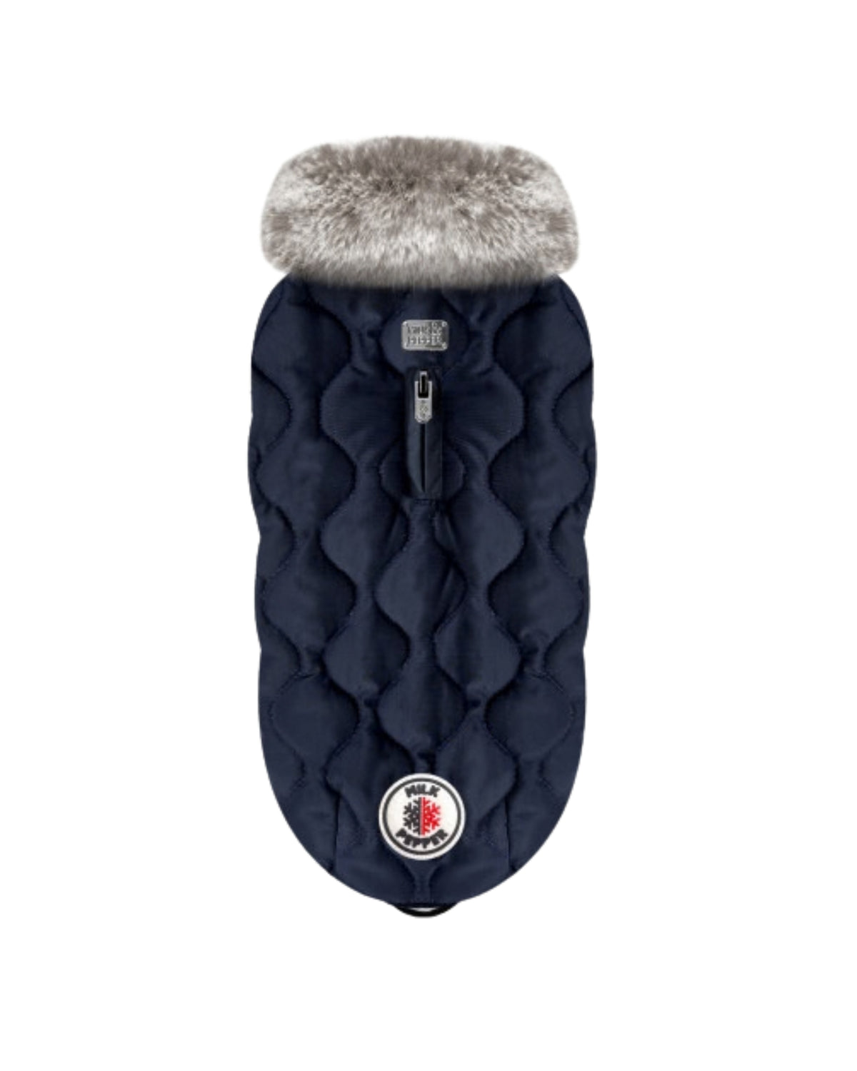 Sherpa Astarlı Kapitone Köpek Montu Milk&Pepper Hugo Down Jacket