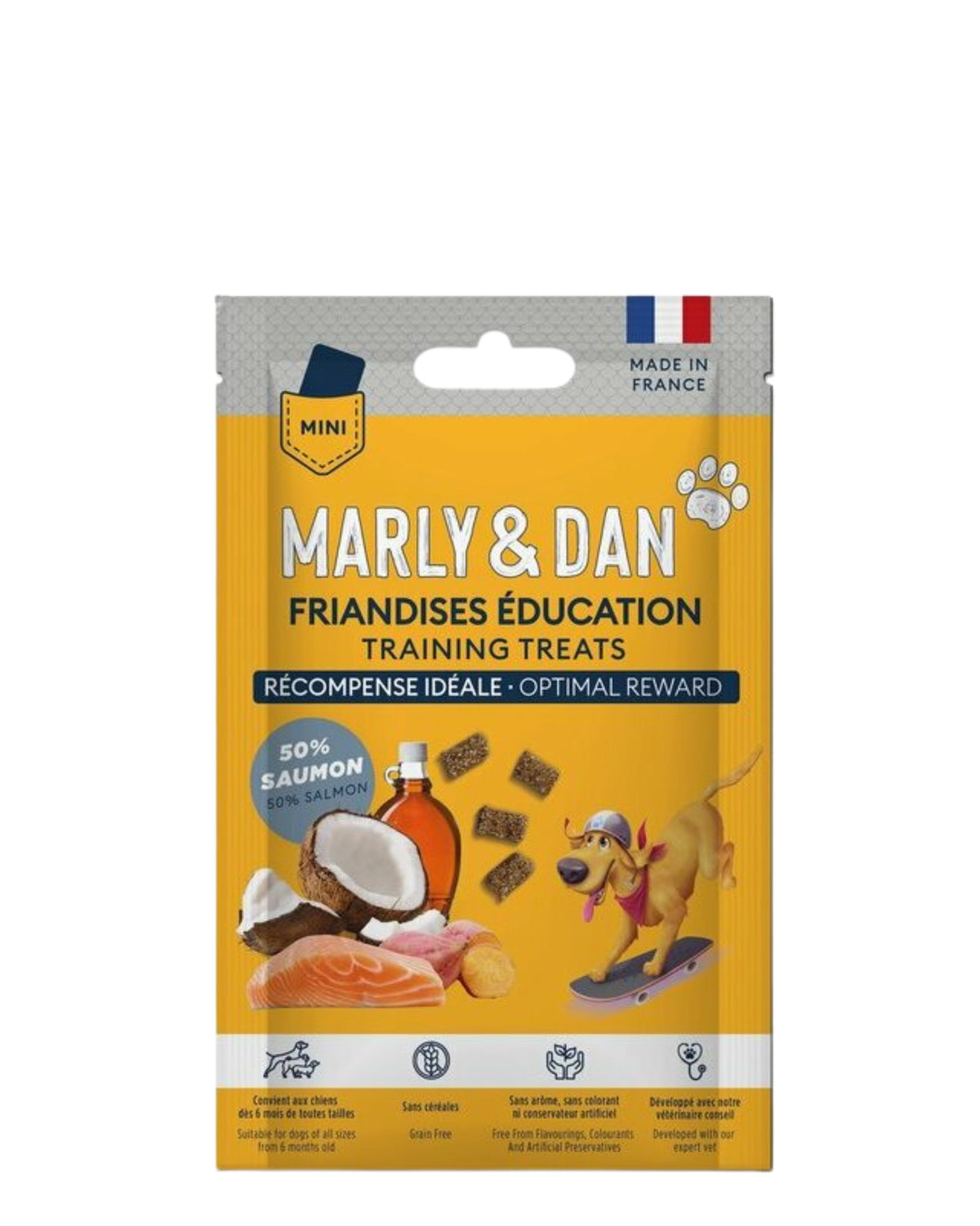 Somonlu Mini Eğitim Ödülü, Cep Boy Marly&Dan Training Treats