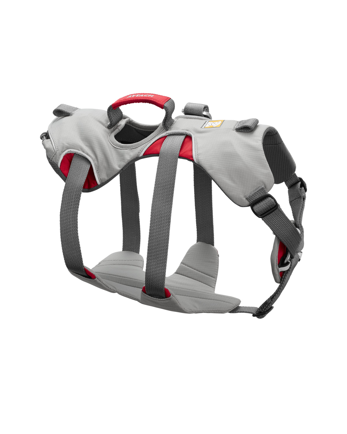 Tam Vücut Köpek Kaldırma Göğüs Tasması Ruffwear Doubleback Gri