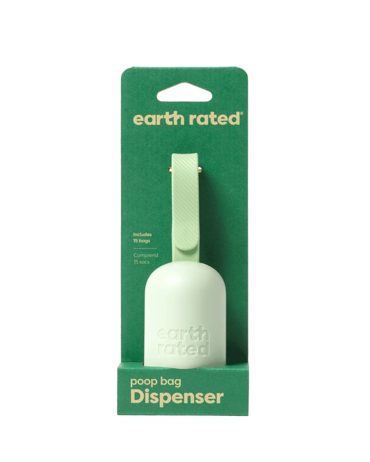 Tasmaya Takılan Kaka Poşeti Aparatı Earth Rated Leash Dispenser, 15 Poşetli