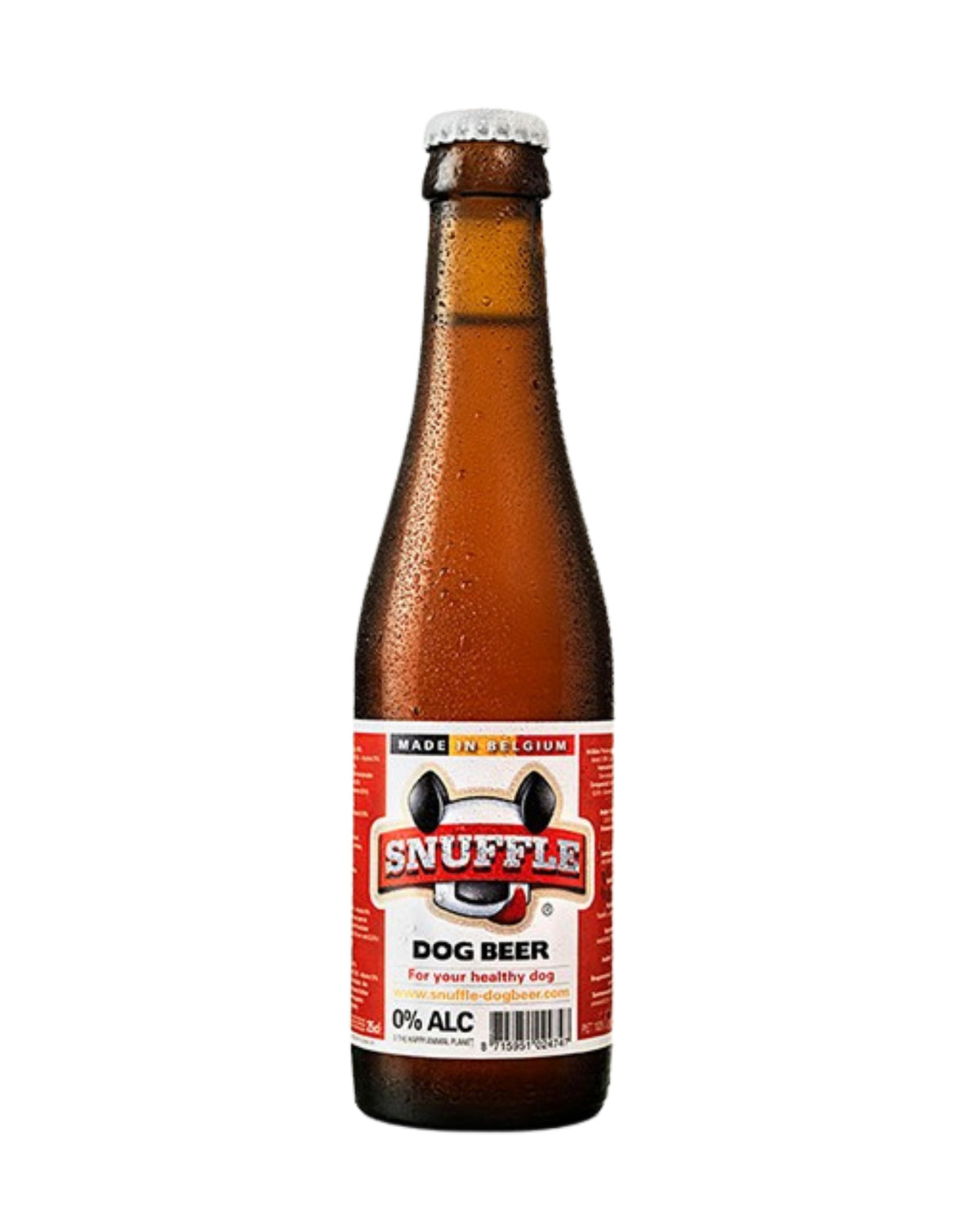 Tavuklu ve Sığır Etli Alkolsüz Köpek Birası Snuffle Cam Şişe 250ml