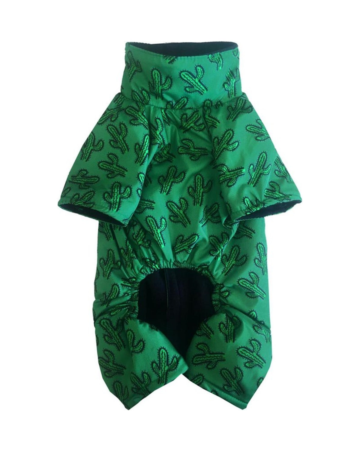 Polar Astarlı Kaktüs Desenli Köpek Yağmurluk Tulum Alphadog Cactus Coverall