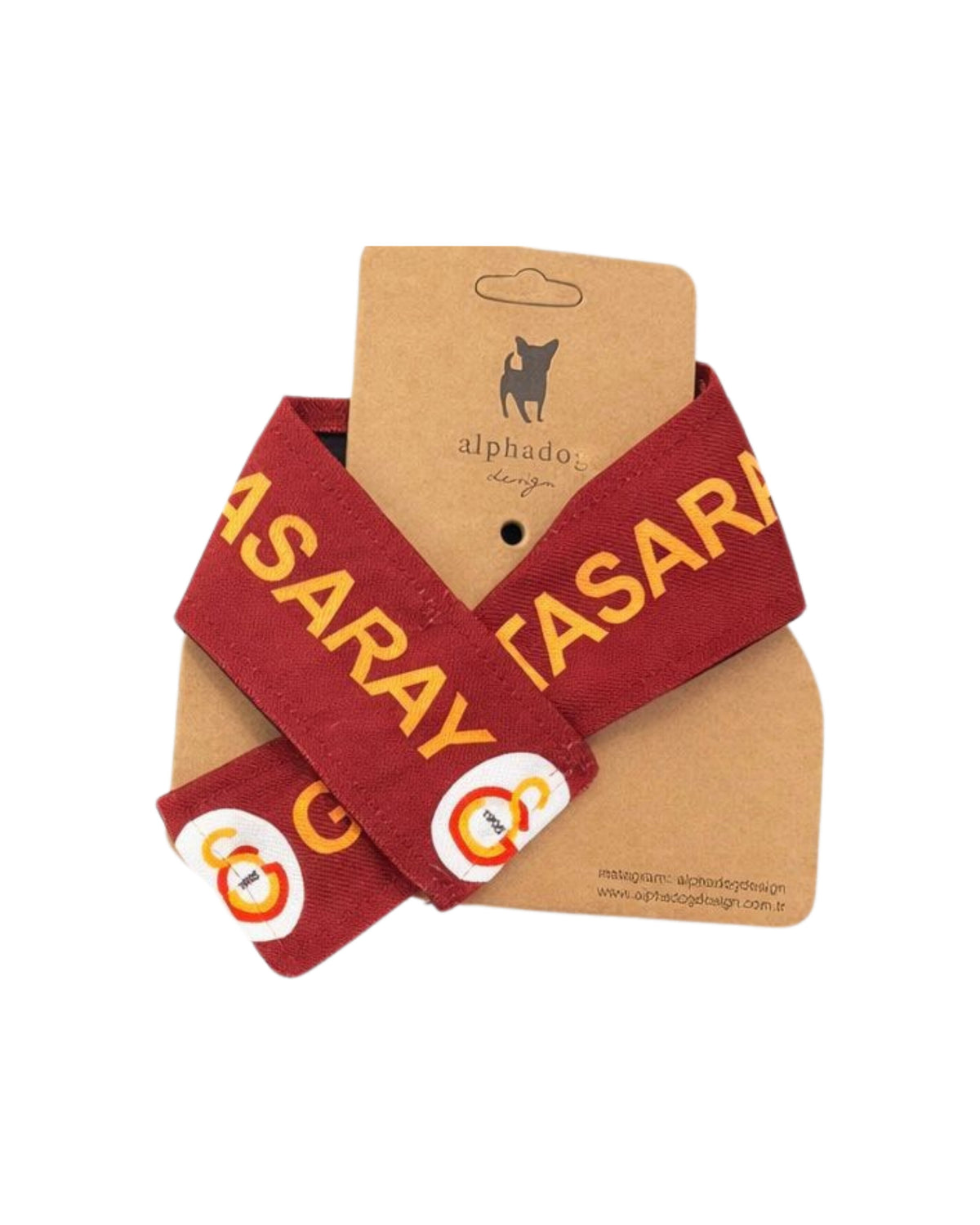 Kırmızı Sarı Galatasaray Küçük Irk Köpek Atkısı Alphadog