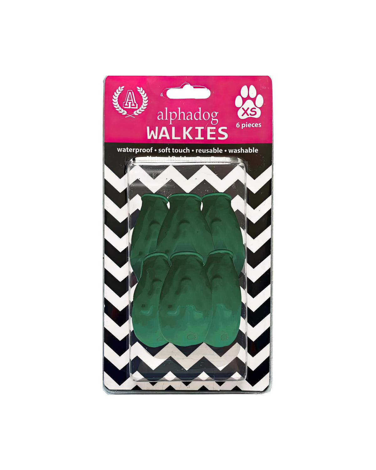 Alphadog Walkies Köpek Galoşu Yeşil