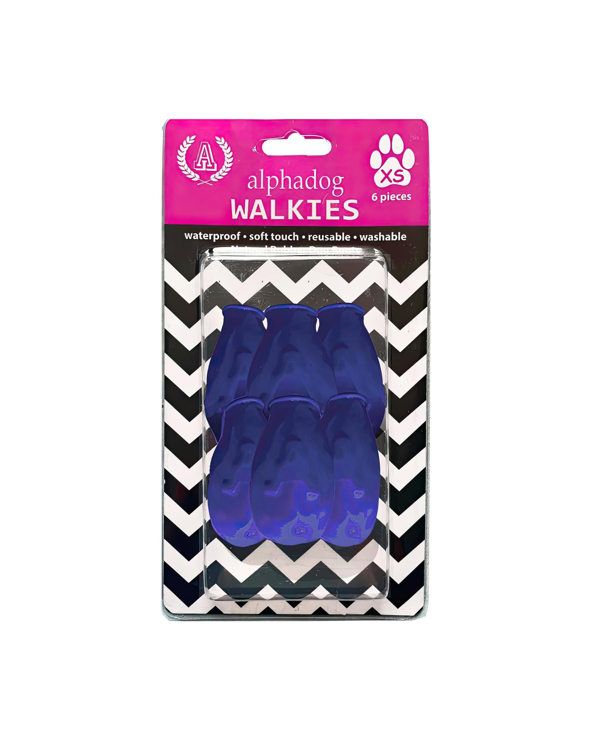 Alphadog Walkies Köpek Galoşu Mavi