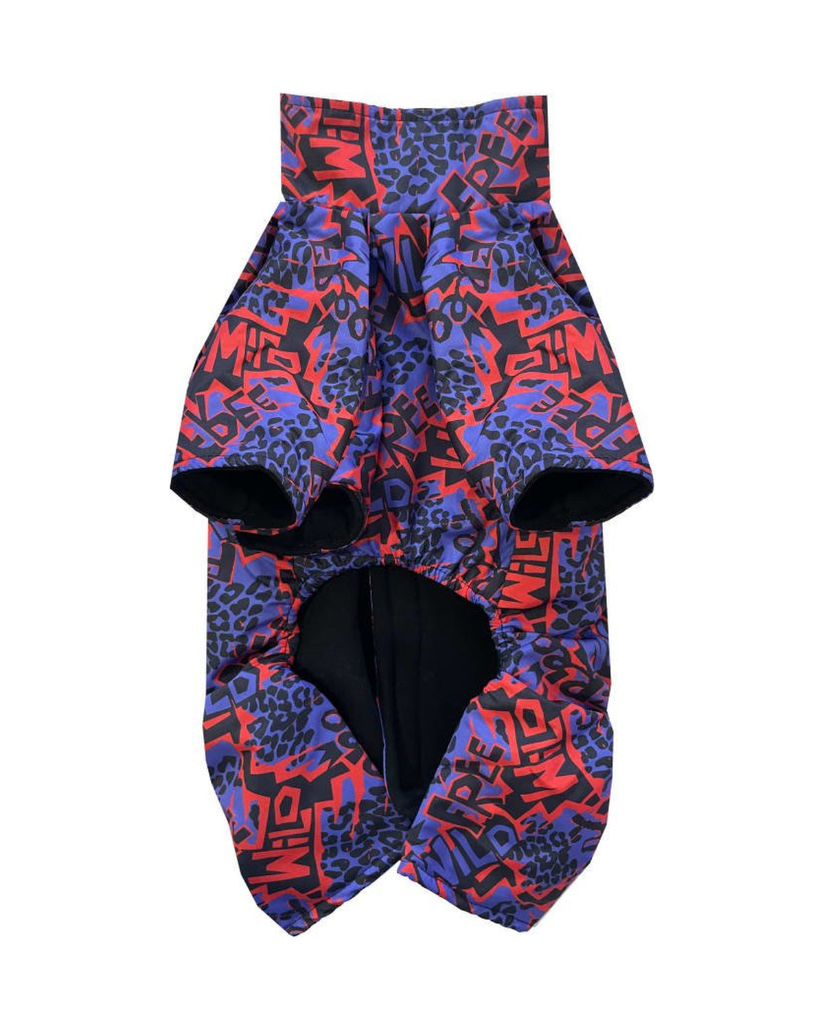 Polar Astarlı Desenli Su Geçirmez Köpek Yağmurluk Tulum Alphadog Wild Coverall