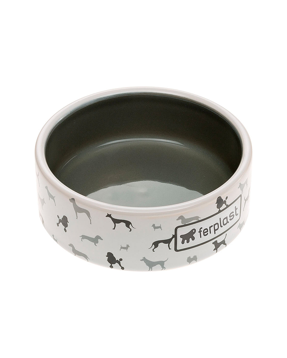 Desenli Seramik Kedi ve Köpek Mama Kabı Ferplast Juno Small